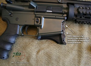 Left half of MWG fit and installed on a Roggio Arsenal receiver.