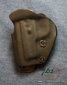 Kydex HIWB Holsters feature adjustable tension.
