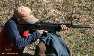 A young friend helps us evaluate an American Tactical Imports GSG-5, a .22 caliber MP-5 clone. The conclusion? The GSG-5 lays down a seriously high volume of fun.