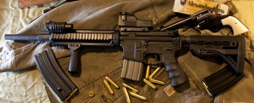 Light recoil, combined with a recoil-reducing stock on a semi-auto carbine make followup shots fast and accurate.