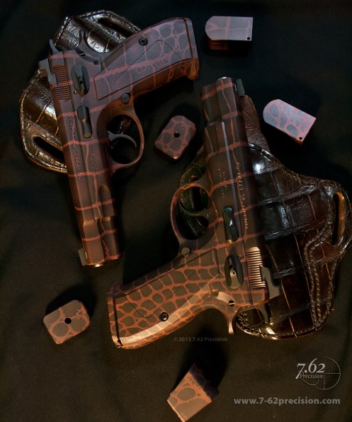 CZ-75 Pistols Aligator Pattern