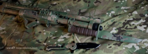 Chameleonfleck-590-Shotgun-Bayonet